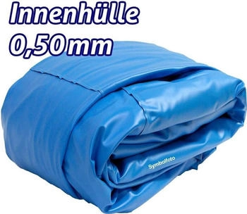 Poolomio Poolinnenfolie für Rundbecken Ø 350 x 120 cm 0,5 mm