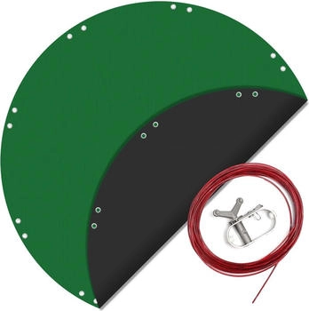 Wiltec Bubble cover round Ø 520 cm 200 g/m² green/black