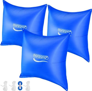 Monzana Set of 3 inflatable air pillows XL for winter cover