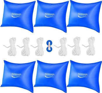 Monzana Set of 6 inflatable air pillows XL for winter cover