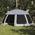 vidaXL Pool tent square 510 x 510 cm grey