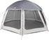 vidaXL Pool tent square 510 x 510 cm grey