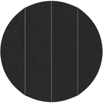 vidaXL Bodenfolie für Pools Schwarz Ø 458 cm Polyester-Geotextil (42009117)