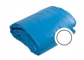 Oku Innenhülle Rundpool blau Ø 450 x 120 cm mit Einhängebiese Folienstärke 0,6 mm (14506311)