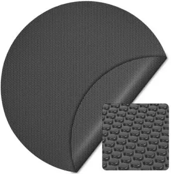 Wiltec Round solar cover 500 cm black
