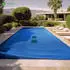 Vounot Double-layer rectangular pool cover with mesh 900 x 400 cm blue