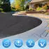 Vounot Rectangular cuttable solar cover 300 x 200 cm black