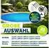 tillvex Pool-Solarabdeckplane Rechteckig 800x400cm, 120µm (TVPF-013)