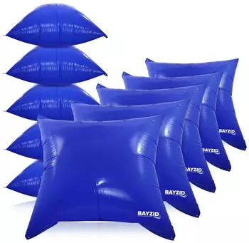 H&ouml;fer Chemie Pool-Winterluftkissen 122x122x55cm, 10er-Set