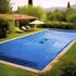 Vounot Double-layer rectangular pool cover with mesh 1000 x 500 cm