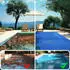 Vounot Double-layer rectangular pool cover with mesh 1000 x 500 cm