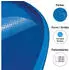 Aqualux Luftpolster-Abdeckplane Rundpool 200cm blau 400µm