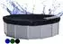 QUICK STAR Runde Pool-Abdeckplane Ø420cm, schwarz, 200g/m², UV-resistent (84127)