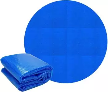 ECD Germany Pool Solarfolie rund &Oslash;600cm, 400&micro;m, Blau (490018750)