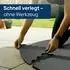 Arebos Bodenschutzmatte rund Ø200cm, EVA, rutschhemmend (AR-HE-PB200)
