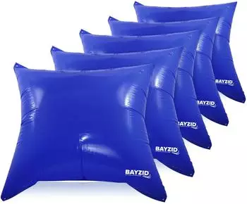 H&ouml;fer Chemie Pool Winter Luftkissen 122x122x55cm, 5er-Set