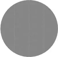 vidaXL Pool-Bodentuch Hellgrau &Oslash;428 cm Polyester Geotextil