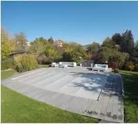 KWAD Pool-Abdeckplane "FLEX f&uuml;r Pools der Gr&ouml;&szlig;e 8,0 x 4,0 m" in verschiedenen