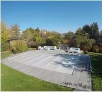 KWAD Pool-Abdeckplane "FLEX f&uuml;r Rechteckpools in der Gr&ouml;&szlig;e 6,0 x 3,0 m" in