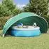 vidaXL Pool-Dome blau 546x516x250cm