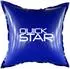 QUICK STAR Poolkissen eckig 120x120cm, PVC 0,44mm, blau (120x120)