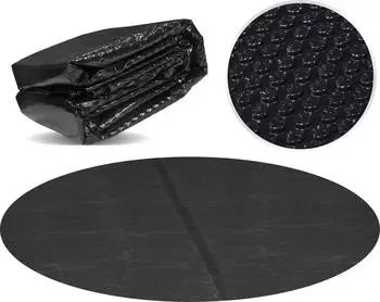 Miganeo Deluxe Pool-Solarfolie rund Ø 732cm, schwarz, 180µm (90279)
