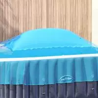vidaXL Winter Pool Kissen Blau 460 x 230 x 160 cm PVC