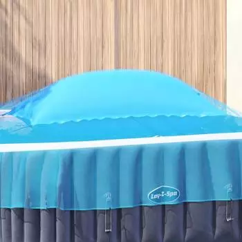 vidaXL Pool-Winterkissen aufblasbar 460x230x160cm blau PVC (42024535)