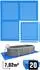 Eyepower Pool-Unterlegmatten 20 EVA-Matten 62x62cm blau (16914)