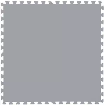 Bestway Pool-Bodenschutzfliesen Set, 9 St&uuml;ck, 78x78cm, grau (58636)