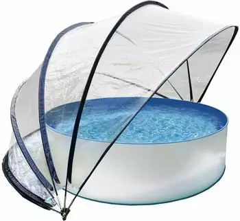 Miganeo Deluxe Cabrio Dome Pooldach 540x380cm, 240cm hoch (36529)