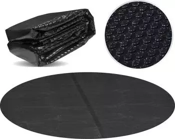 Miganeo Deluxe Solarfolie Pool rund Ø 500cm, schwarz, 180µm (90276)