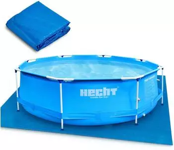 Hecht Bodenschutzplane Pool 309x309cm PE-Folie (016123)