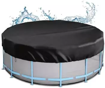 Gerster Poolabdeckung rund &Oslash;310cm, Solar, Oxford-Gewebe, wasserdicht