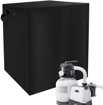 LuxusKollektion Poolpumpen-Abdeckung Sandfilteranlage 420D Oxford UV-best&auml;ndig 60x50x66cm