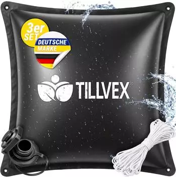 tillvex Poolkissen Winter XXL 120x120cm 3er-Set, frost- & chlorbest&auml;ndig bis -20&deg;C (TVPKS-016)