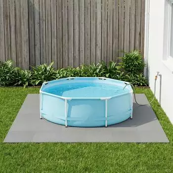 vidaXL Pool-Bodenschutzmatte EVA-Schaum, grau, 8,64m&sup2;, 24 Stk. (3433277)