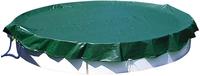 Hobby Poolabdeckung, Rei&szlig;fest, Leicht, Rund, Gr&uuml;n, Pool Cover, Schwimmende