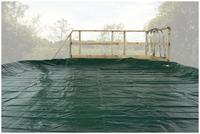 weka Pool-Abdeckplane "MALI 1" &Oslash; 390 cm