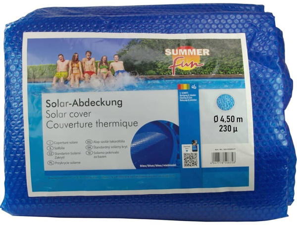 Summer Fun Sommer Poolabdeckung Solar Rund 450 cm blau (428934)