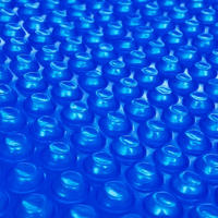 vidaXL Poolabdeckung Blau 356 cm PE