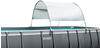 INTEX 28054, Intex Pool Sonnendach für Stahlrohrbecken bis 732cm, weiß