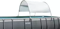 INTEX Pool Sonnendach Hellgrau