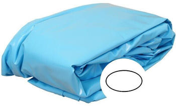 Trend-Pool Poolinnenhülle Trendliner mit Einhängebiese oval Ø530x320x120cm 0,8mm blau