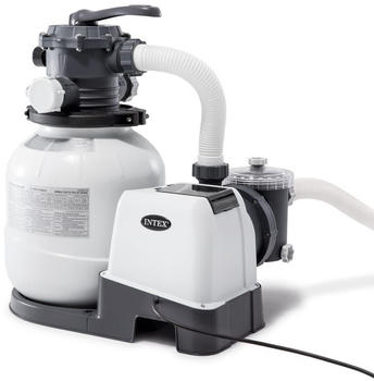 Intex Sandfilterpumpe Krystal Clear 26646GS 7,9 m&sup3;/h