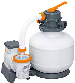 Bestway Sandfilteranlage mit Zeitschaltuhr 5.678 l/h 230 W