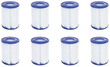 Bestway 8er Set Filterkartusche Gr. II (12770)