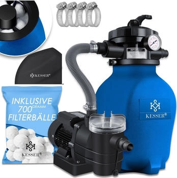 Kesser Sandfilteranlage + 700g Filterbälle Kesser Sandfilteranlage + 700g Filterbälle