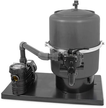 Trend-Pool Trend Side Plus Ø 600mm Badu Top 14 Poolpumpe 230V dunkelgrau