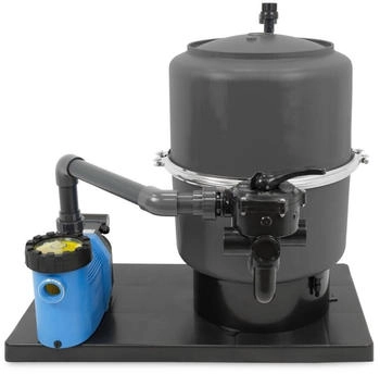 Trend-Pool Trend Side Plus Ø 500mm Badu Prime 11 Poolpumpe 400V dunkelgrau